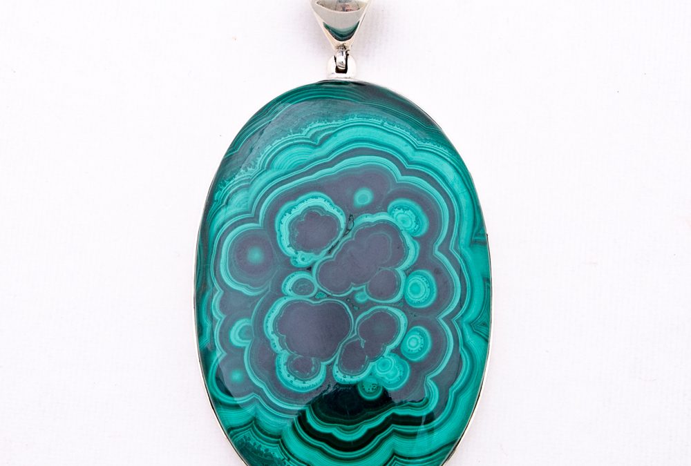 Malachite Pendant. XL