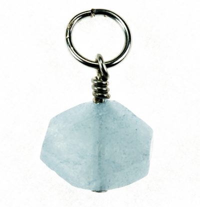 Aquamarine Pendant | Faceted Chunk