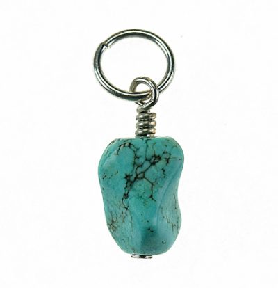 Turquoise Pendant | Nugget | 1/2"