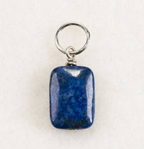 Lapis Lazuli Rectangle Pendant
