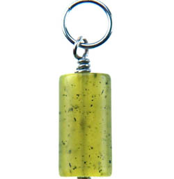 Prehnite Small Rectangular Pendant