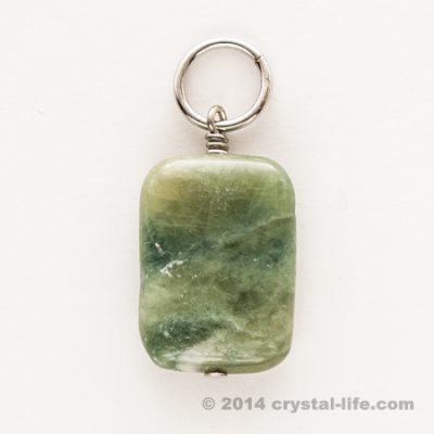 Vesuvianite Pendants - Rectangular - large