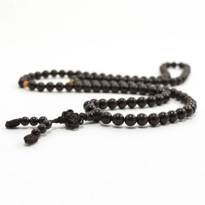 Lotus Seed Prayer Beads Mala - Dark