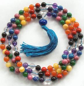 dynamic chakra prayer beads large