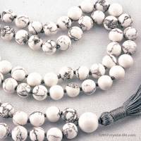 Howlite Prayer Beads Mala