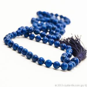 Lapis Lazuli Prayer Beads Mala | Gemstone Prayer Beads
