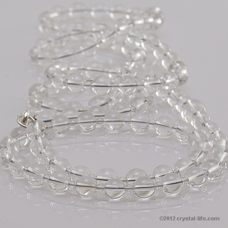Clear Quartz Sacred Space Prayer Beads