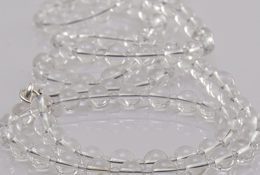 Clear Quartz Sacred Space Prayer Beads