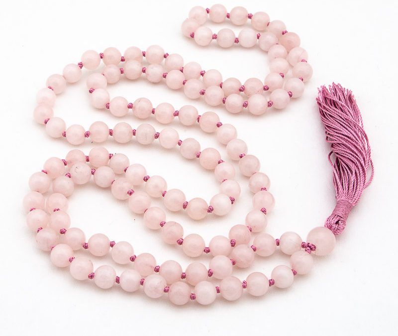 Rose Quartz Prayer Beads Mala