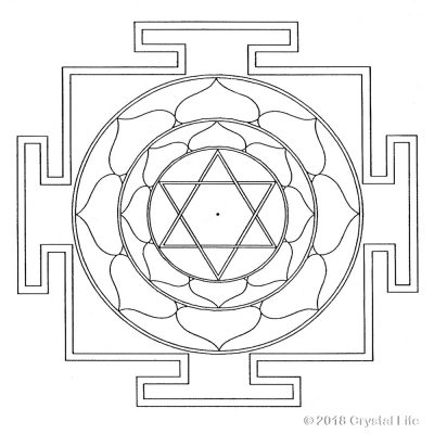 Creation Mandala | Bhuvaneshwari Yantra | Classic