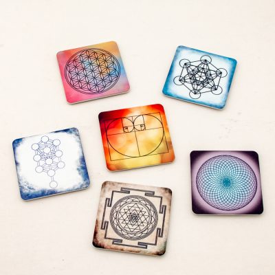 Sacred Geometry Magnets | Color
