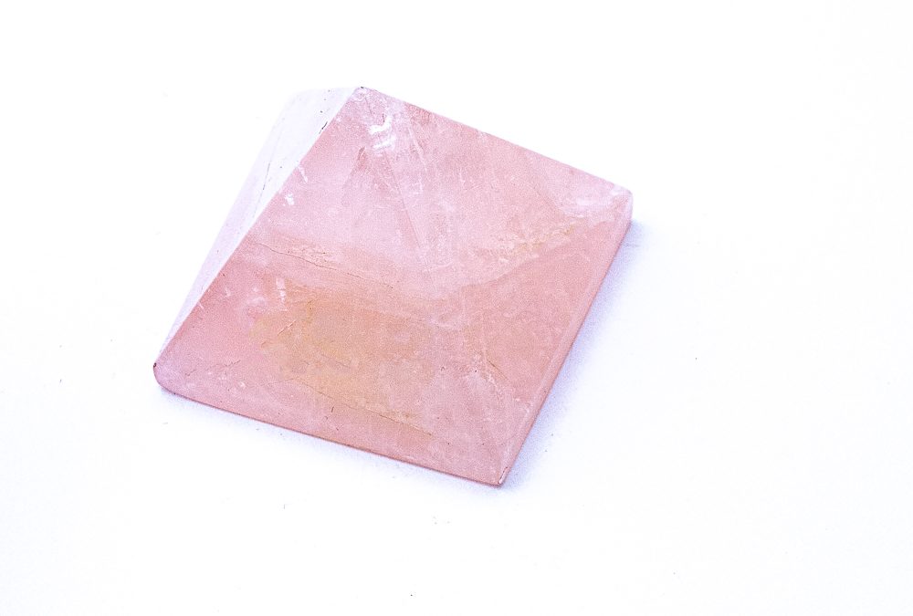 Rose Quartz Pyramid – 1 1/2″