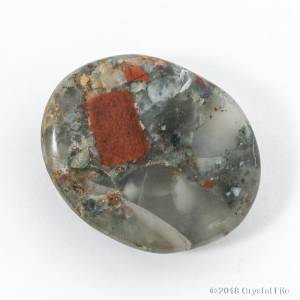 Bloodstone Flat Oval