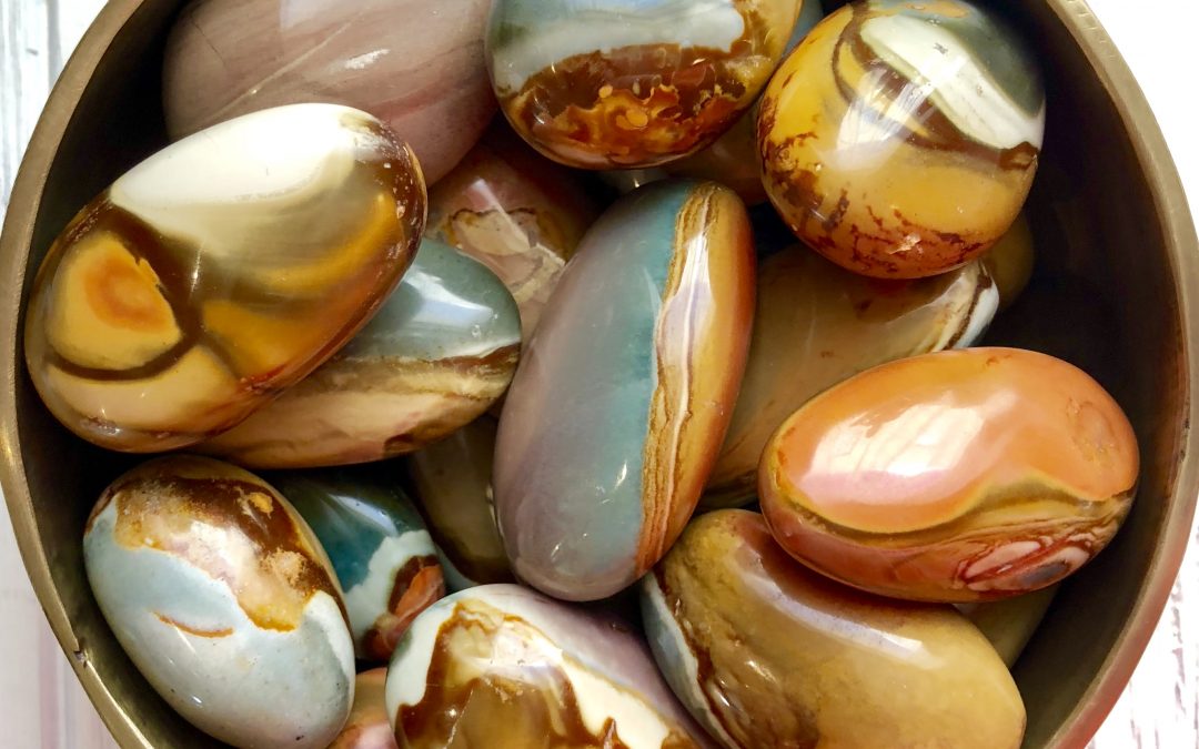 Polychrome Jasper Pebbles – Medium
