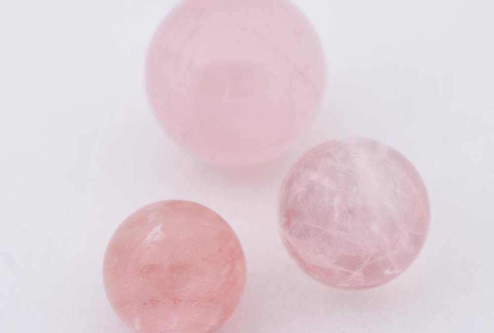 Rose Quartz Spheres 1/2″ – 1 1/4″ Varied