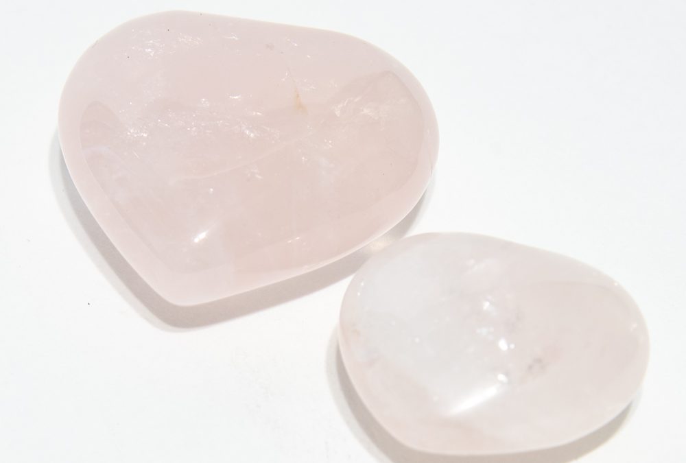 Rose Quartz Hearts