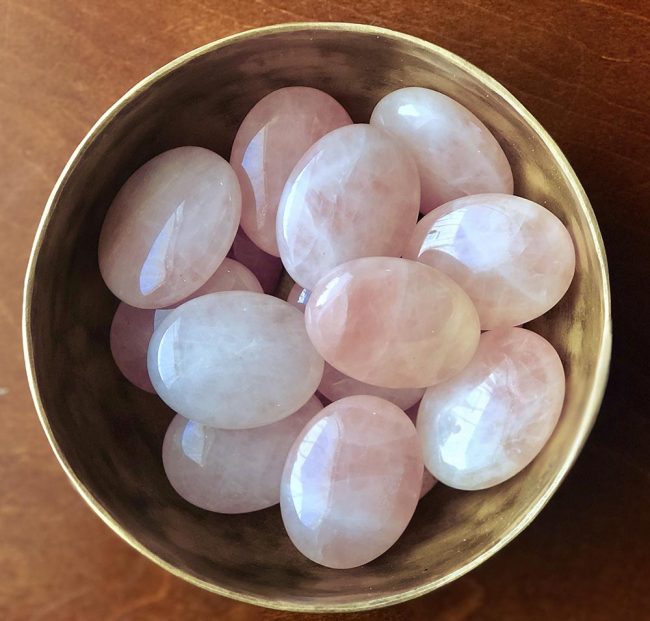 Rose Quartz Palmstones