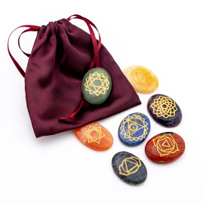 Chakra Stone Set in Bag