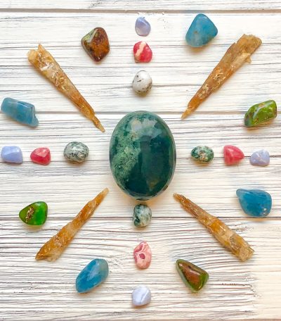 Gaia Guidance Crystal Grid