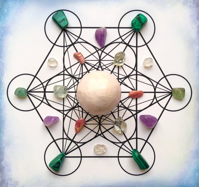 Embracing You Crystal Grid