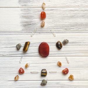 Lower Chakras Crystal Grid
