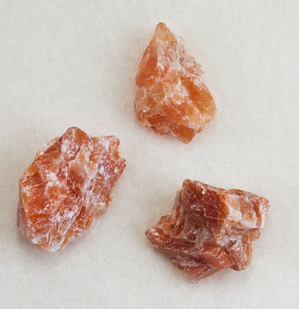 Orange calcite crystal store