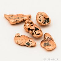 small copper nuggets