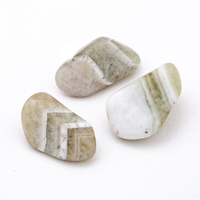 Prasiolite | Tumbled