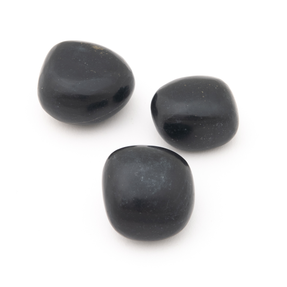 Tumbled Black Onyx - Black Onyx Tumbled Stone