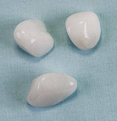white snow quartz